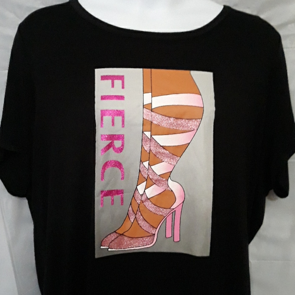 Ashley Stewart fashion Tee shirt NWT